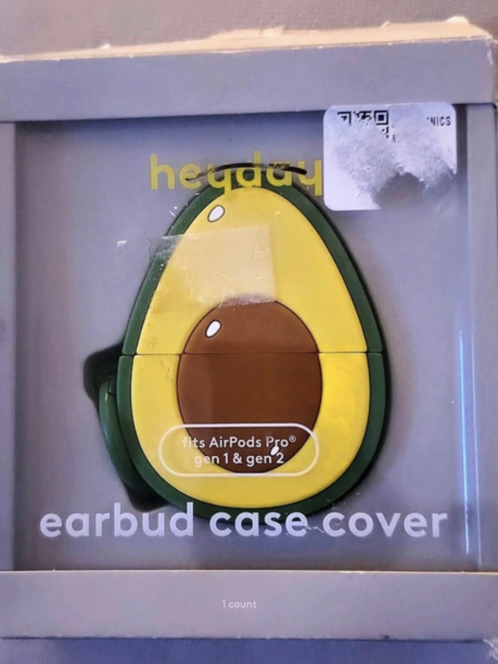 heyday™ Avocado Silicone Earbud Case Cover designed for Apple AirPods Pro